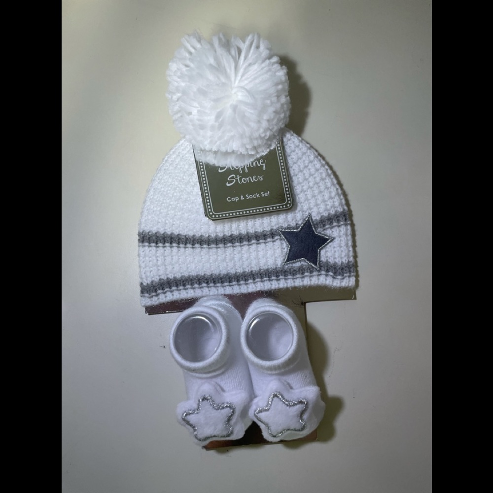Baby Cap & Sock Set by Stepping Stones